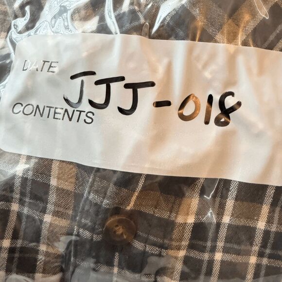 Carhartt Men's Relaxed Fit Plaid Long Sleeve Button Down Shirt Black Yellow 2XL - Picture 8 of 8